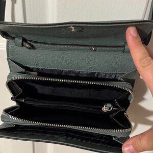 Vera Wang Dark Teal Cross Body